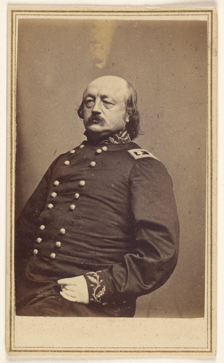 [Dandártábornok] [Benjamin Franklin] Butler (1818–1893) alkotó: Mathew B. Brady