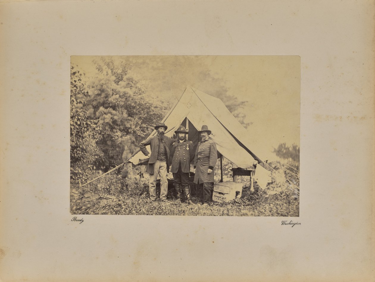 Martindale és Russell és Neil [sic] alkotó: Mathew B. Brady