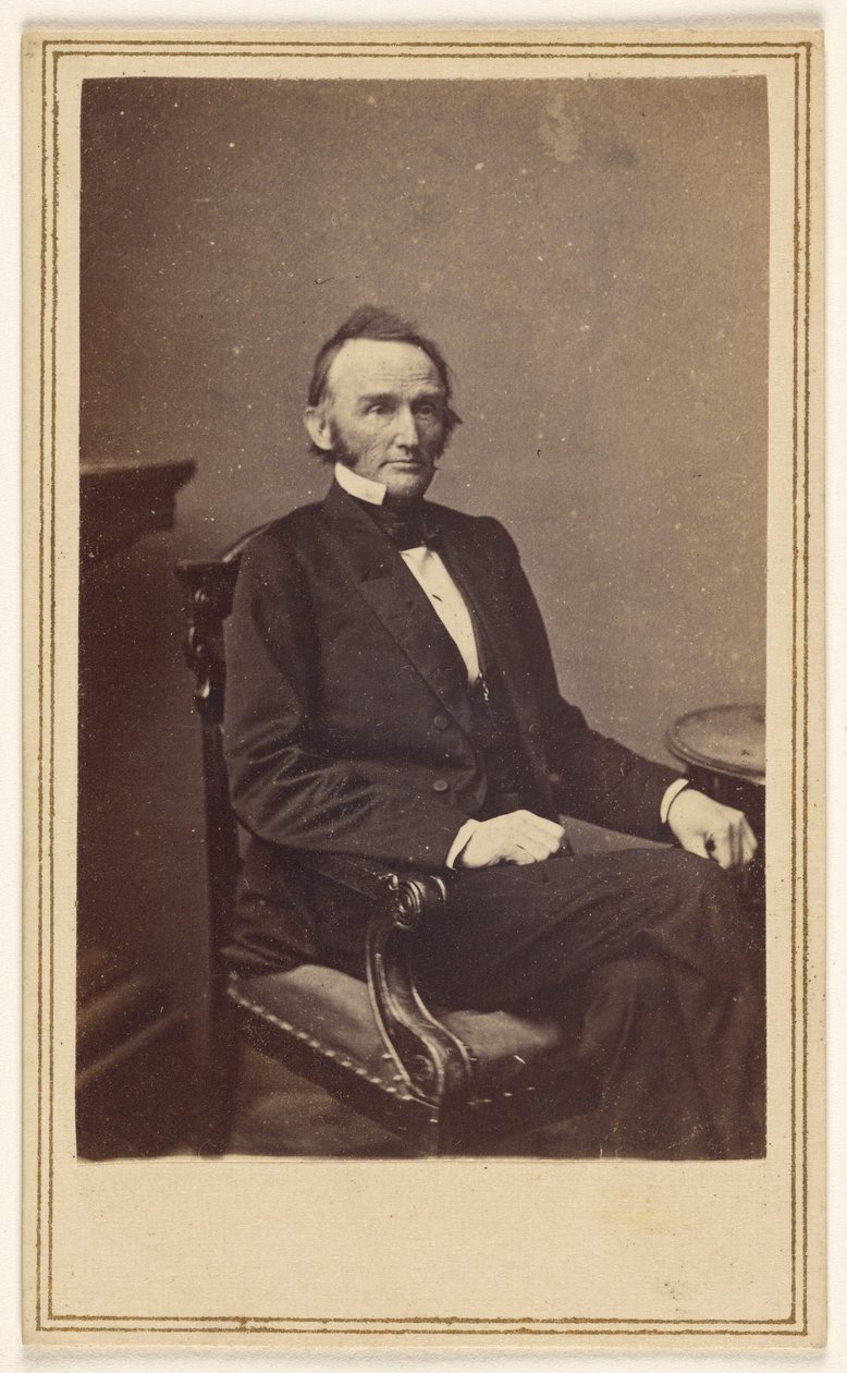 Montgomery Blair főpostamester alkotó: Mathew B. Brady