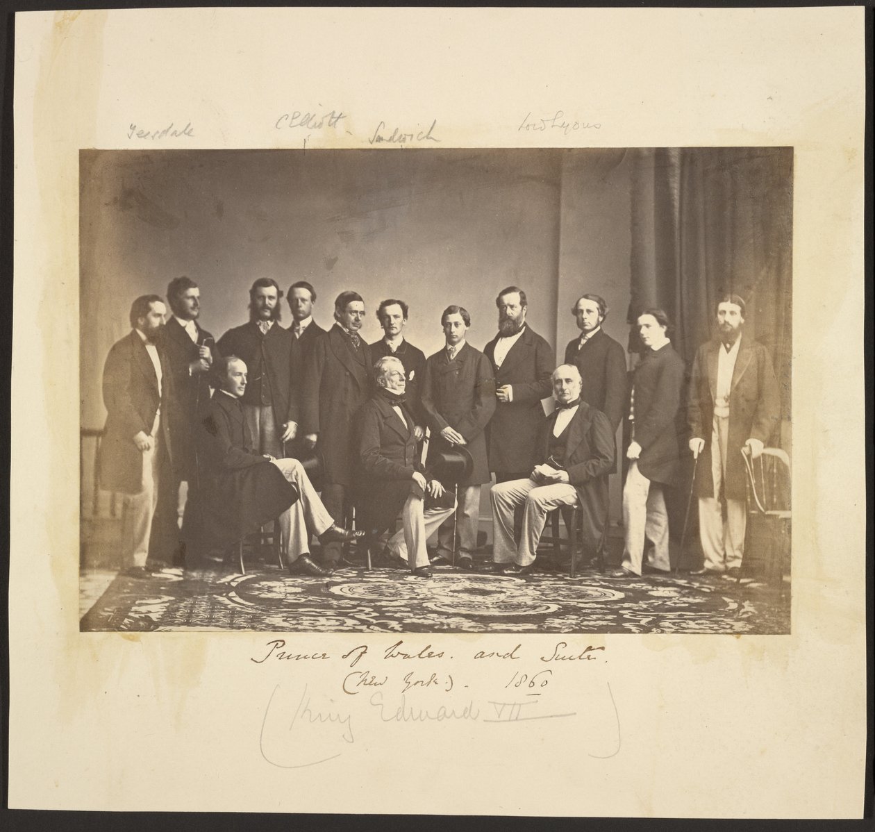 Prince of Wales és lakosztály (New York). 1860 alkotó: Mathew B. Brady