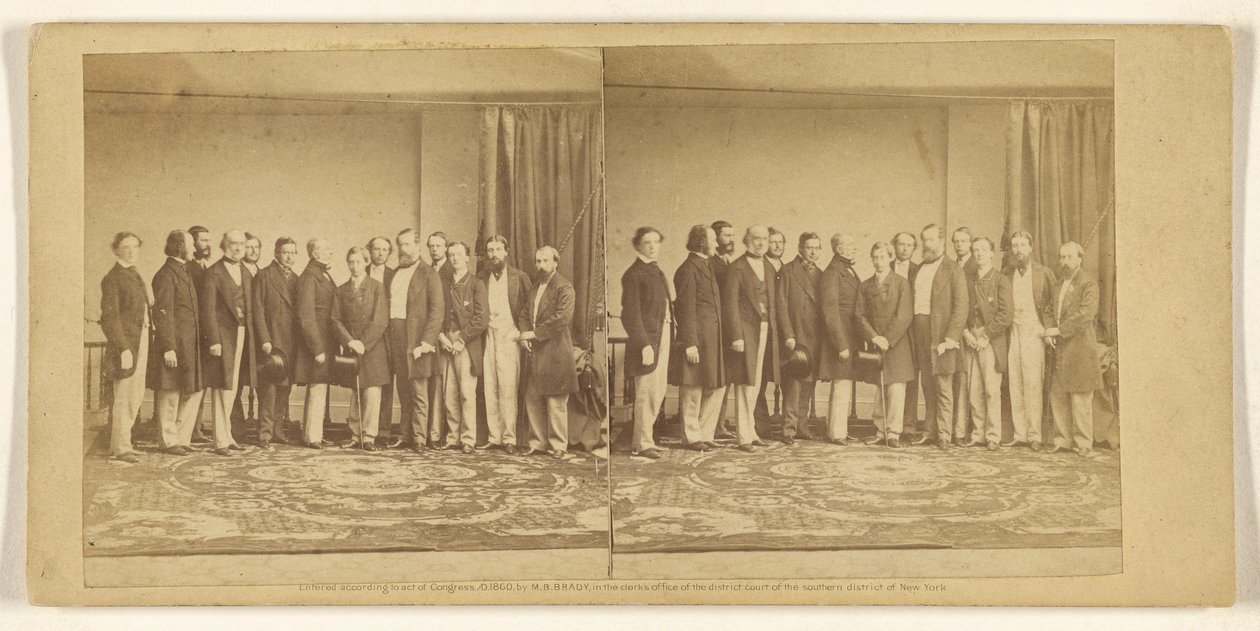 [A walesi herceg és kísérete] alkotó: Mathew B. Brady