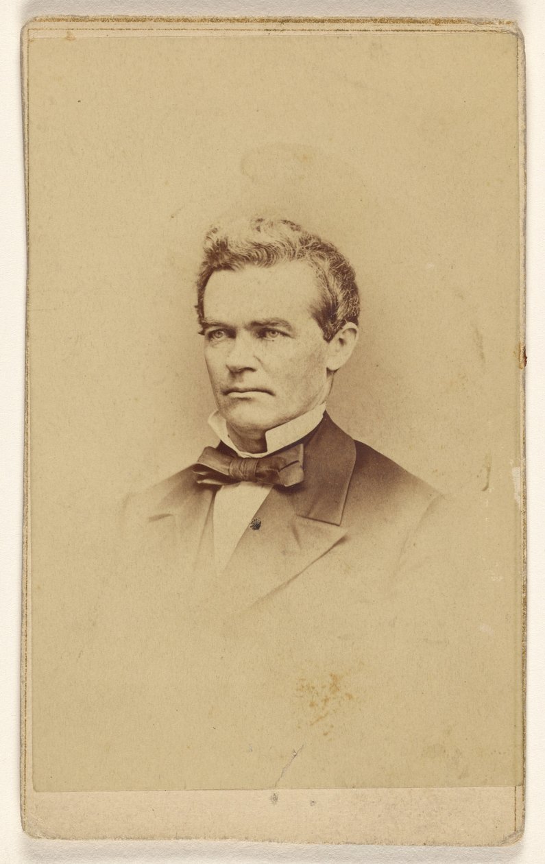 [Ismeretlen férfi, vignettás stílusban nyomtatva] alkotó: Mathew B. Brady