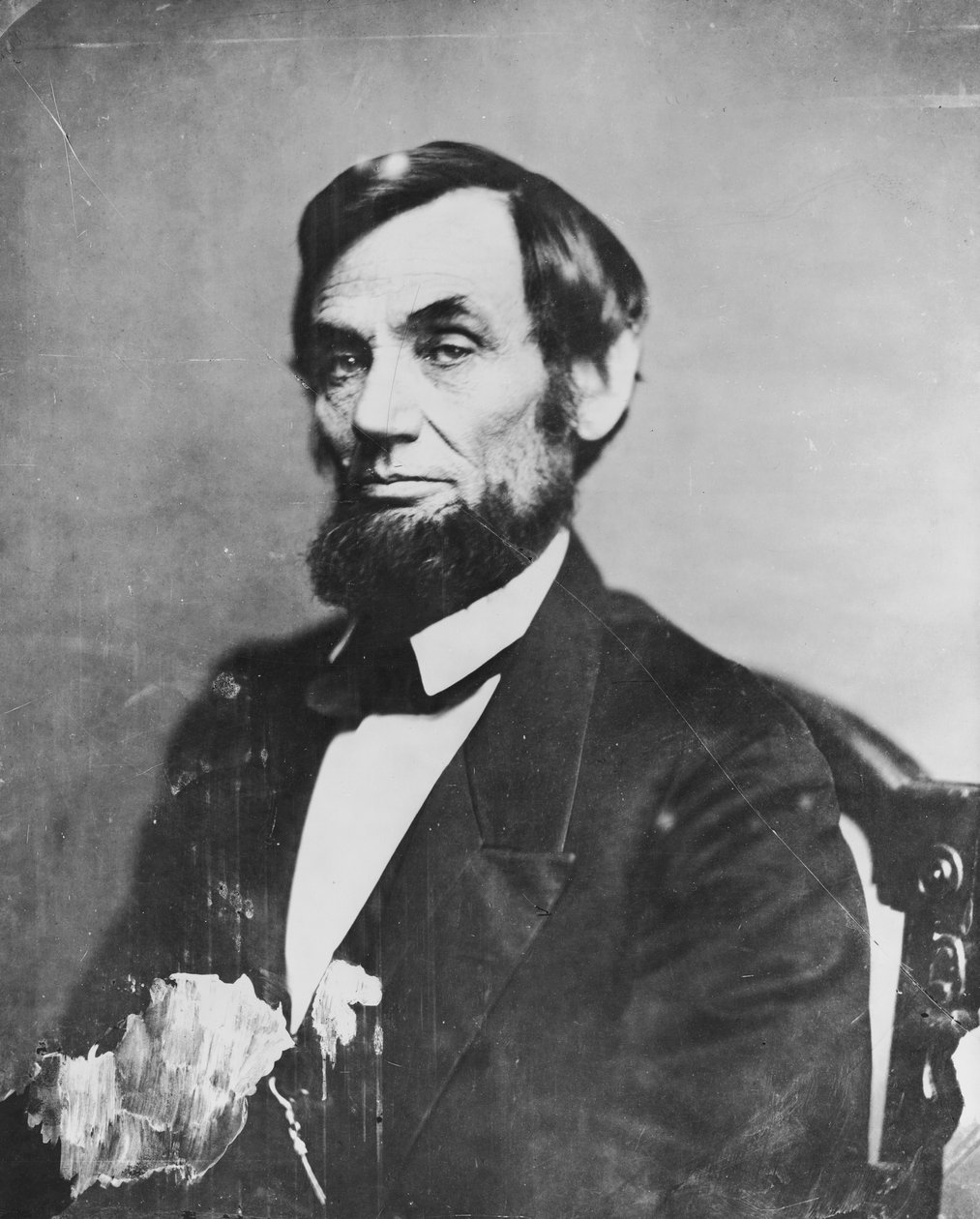 Abraham Lincoln, 1861 alkotó: Mathew B. Brady