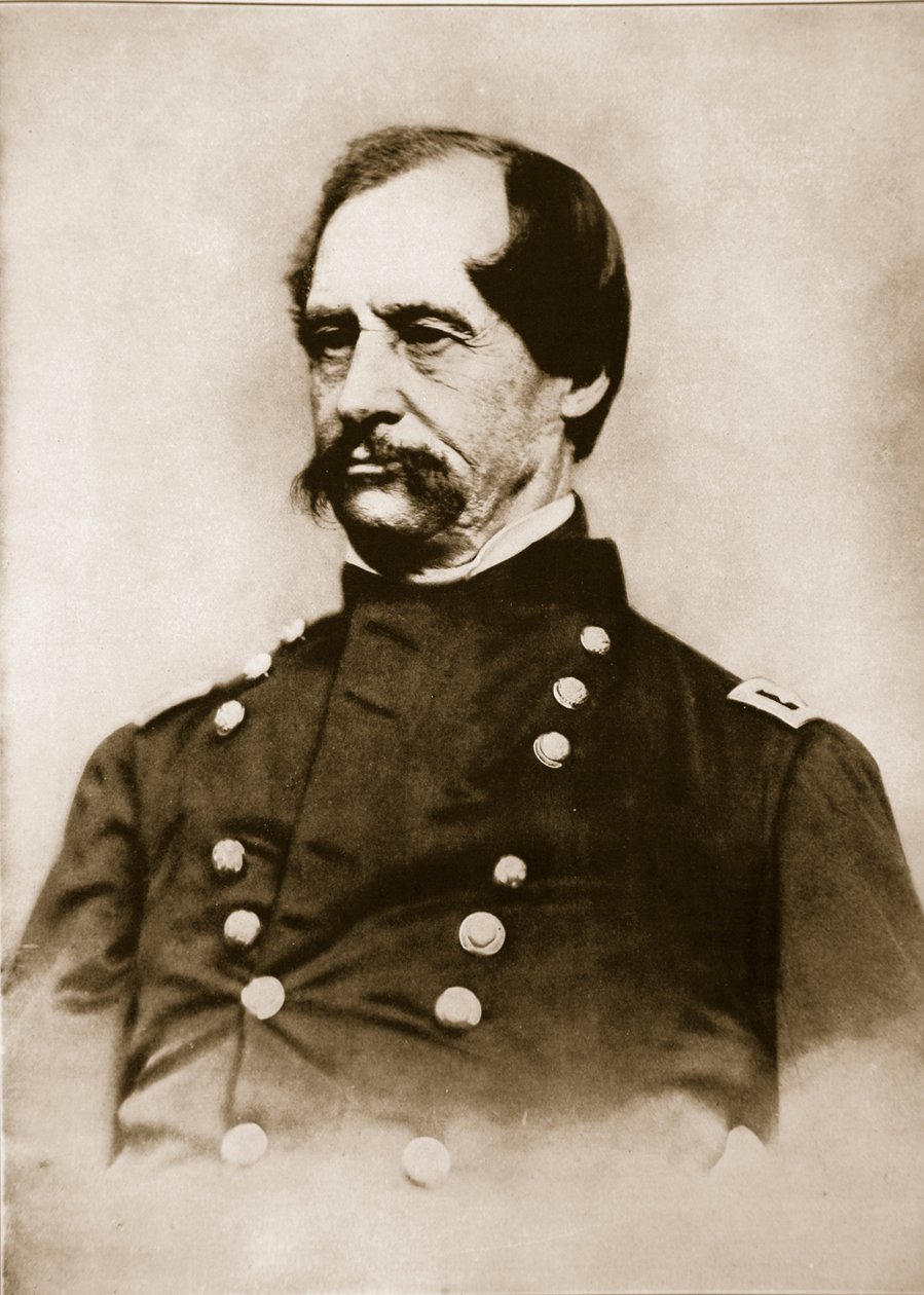 David Hunter tábornok, 1861-65 alkotó: Mathew B. Brady