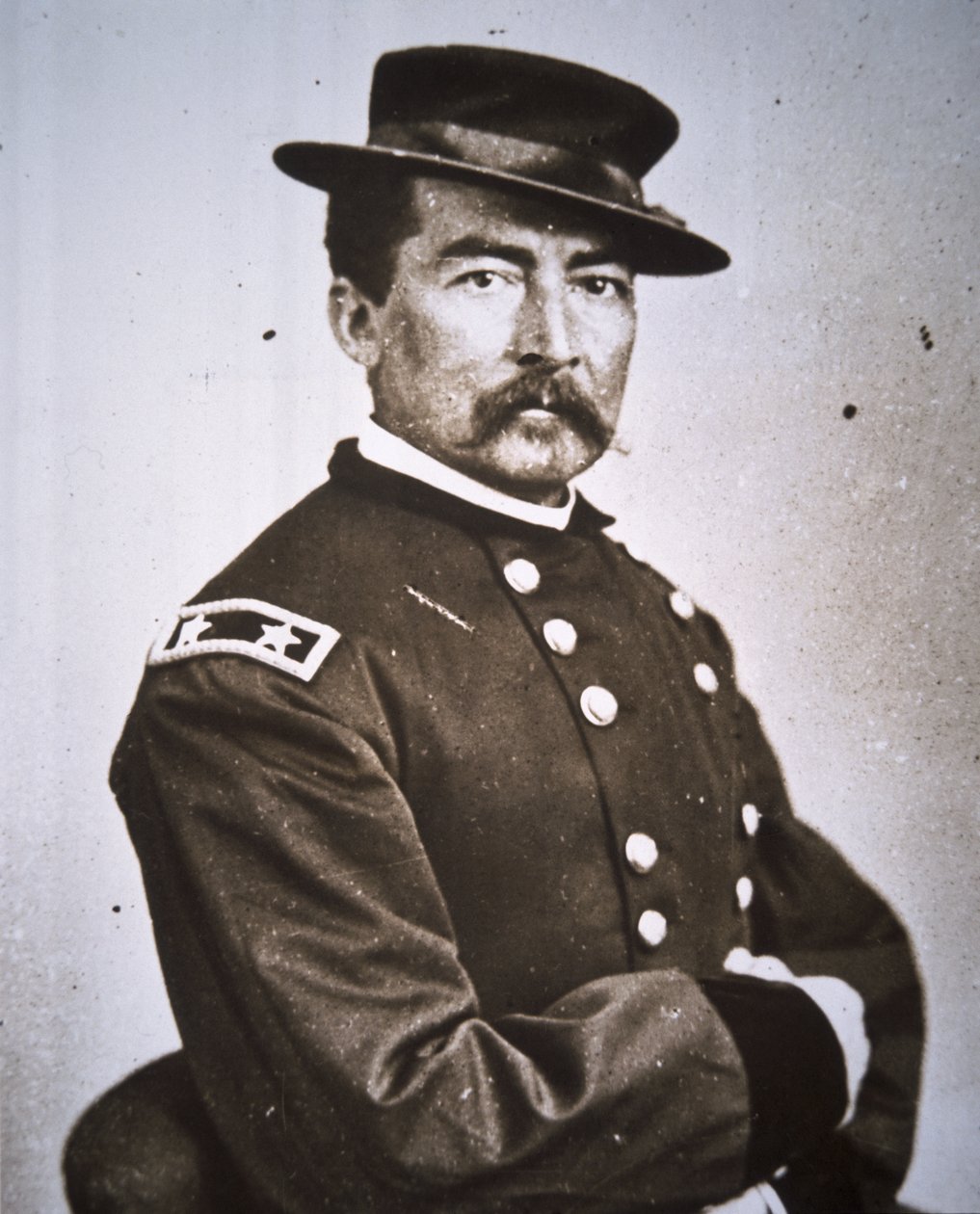 Philip H. Sheridan tábornok (1831-88) (f/w fotó) alkotó: Mathew Brady
