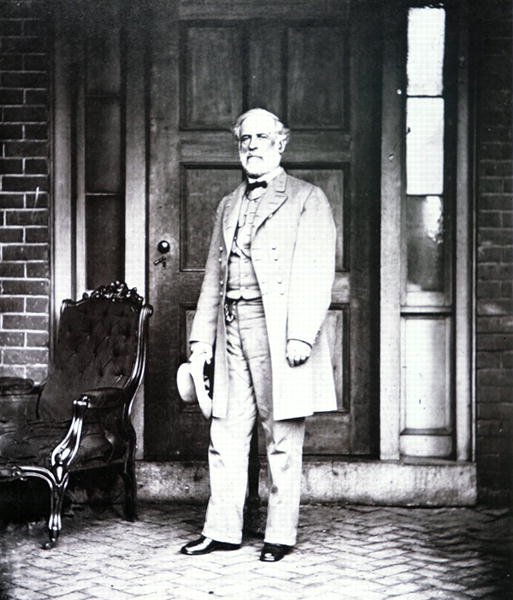 Robert E. Lee tábornok (1807-70) (f/w fotó) alkotó: Mathew Brady