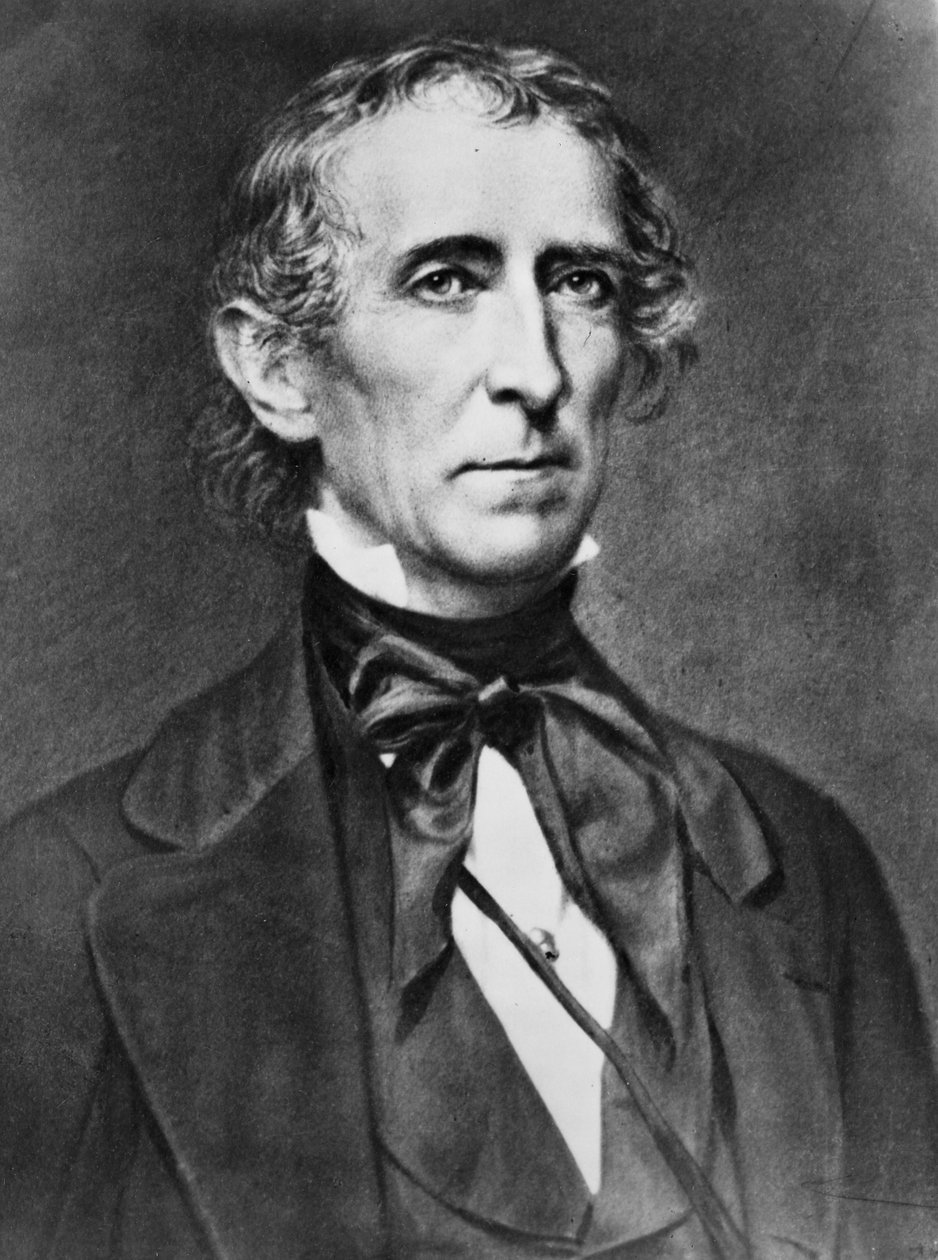 John Tyler, 1860 körül alkotó: Mathew B. Brady