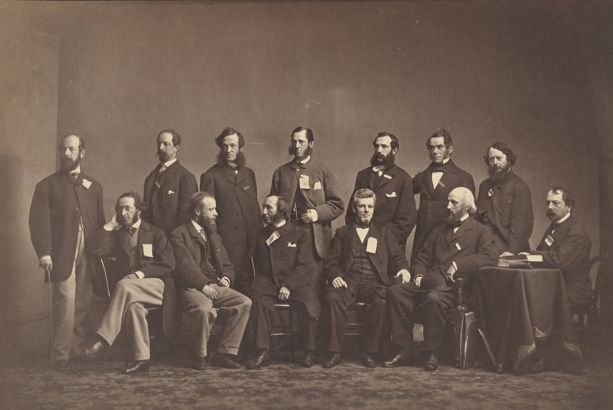 [A New York-i Egészségügyi Bizottság tagjai], kb. 1860. alkotó: Mathew Brady