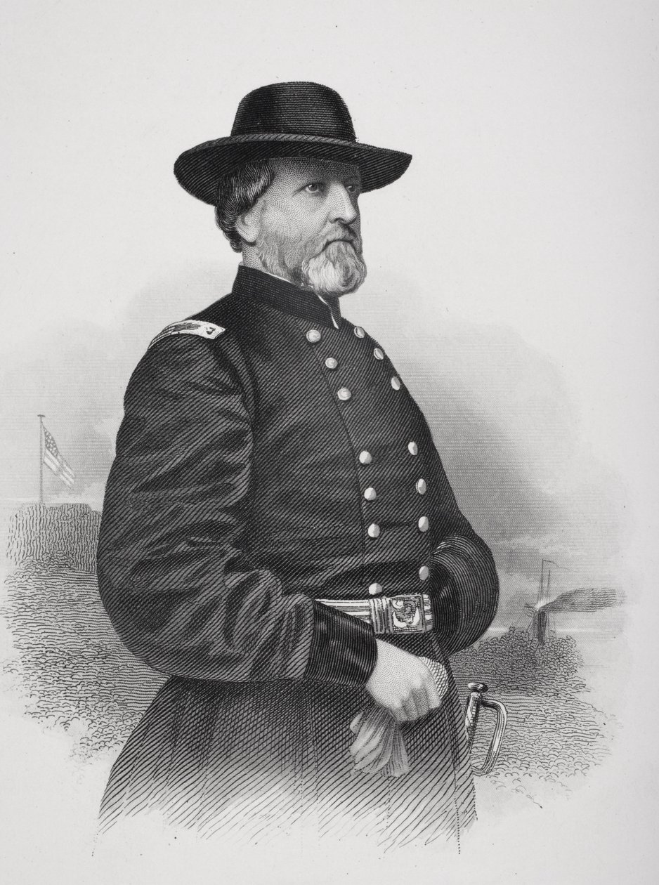 George Henry Thomas tábornok (1816-70) portréja alkotó: Mathew B. Brady