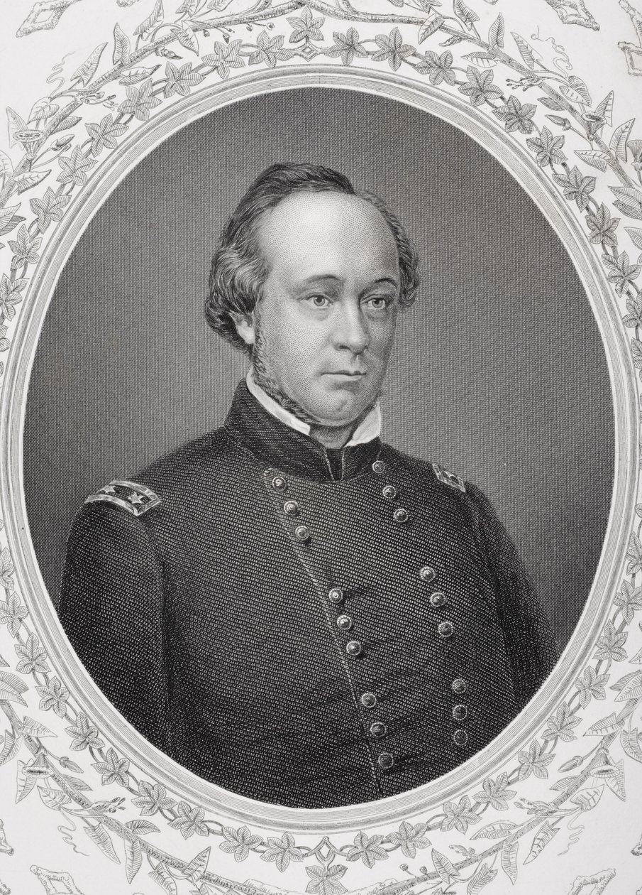 Henry W. Halleck portréja alkotó: Mathew B. Brady