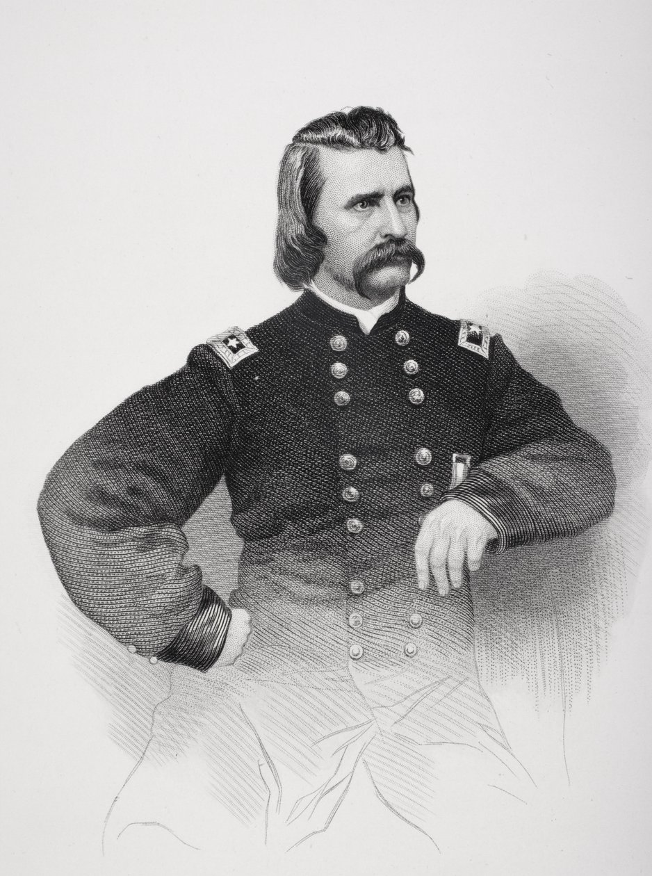 John Alexander Logan (1826-86) portréja (litho) alkotó: Mathew B. Brady