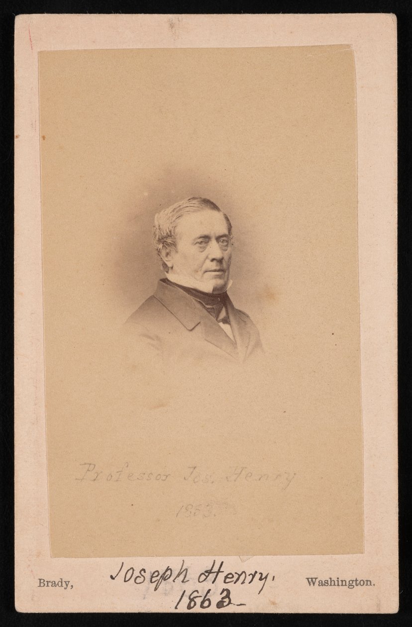 Joseph Henry portréja 1797-1878, 1863. alkotó: Mathew Brady