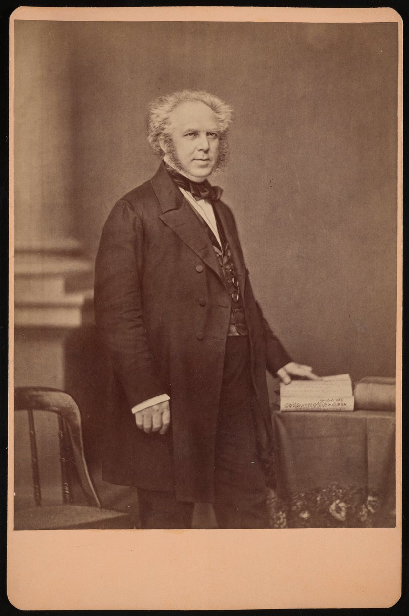 Peter Parker portréja 1804-1888, 1888 előtt. alkotó: Mathew Brady