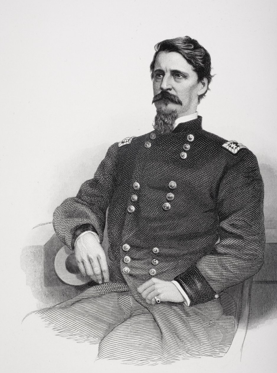 Winfield Scott Hancock (1824-86) portréja alkotó: Mathew B. Brady