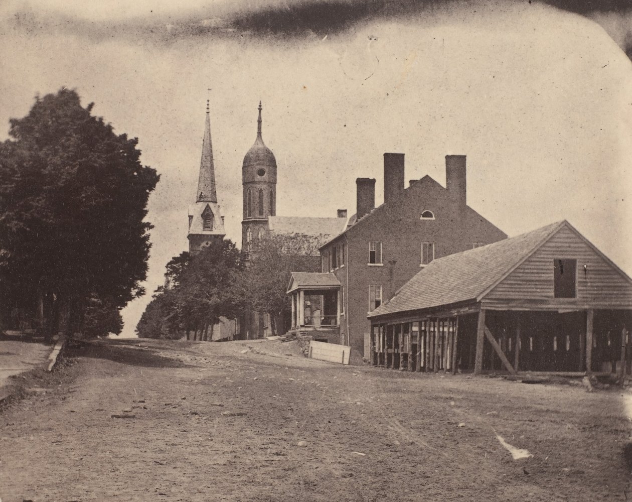 Second Corps Hospital, Washington, D.C., kb. 1863. alkotó: Mathew Brady