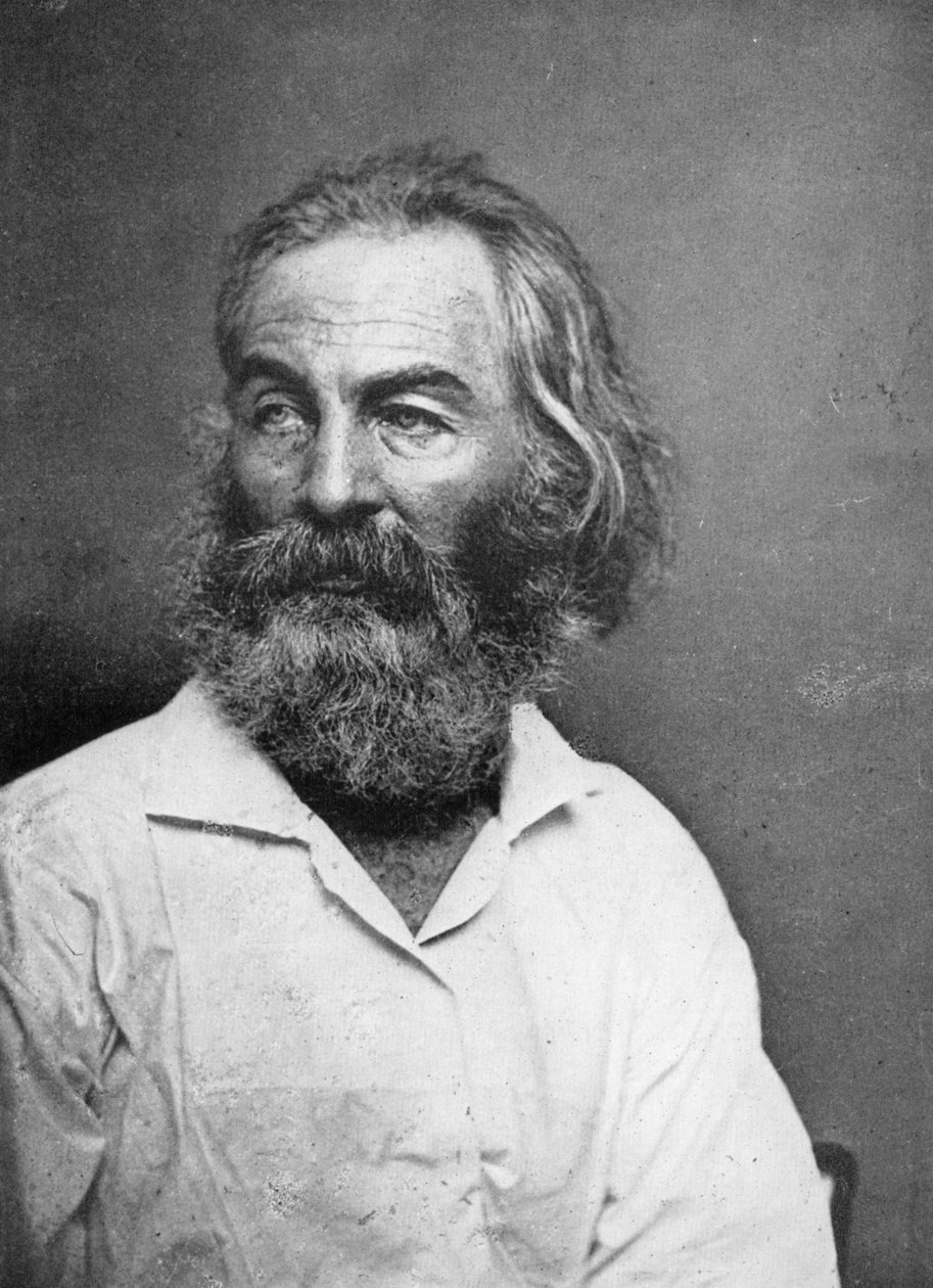 Walt Whitman 1819-1892, amerikai költő, 1880-as évek alkotó: Mathew Brady