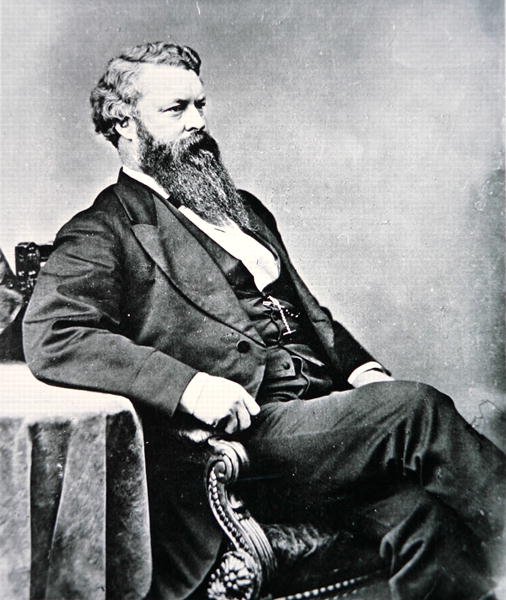 William Belknap (1829-90) 1876 (f/w fotó) alkotó: Mathew Brady