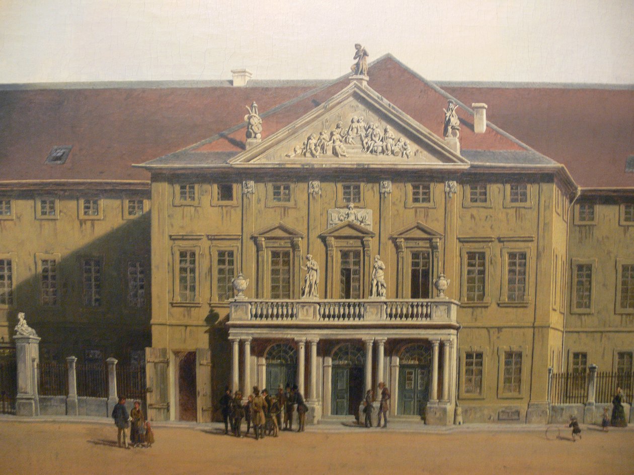 Német: Nationaltheater Mannheim alkotó: Mathias Artaria