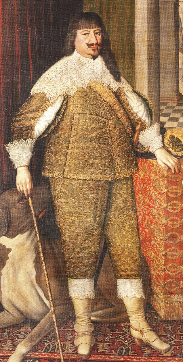 György Vilmos brandenburgi választó portréja részlet alkotó: Mathias Czwiczek