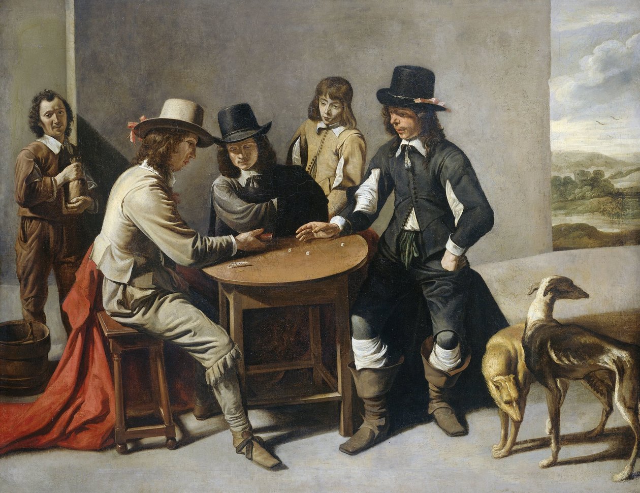 A dobókocka alkotó: Mathieu Lenain (le cadet) (follower of)