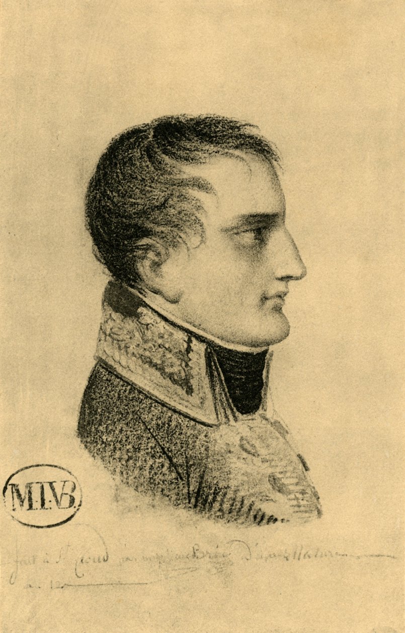 Napóleon első konzul, 1803 vagy 1804, 1921. alkotó: Mathieu Van Brée