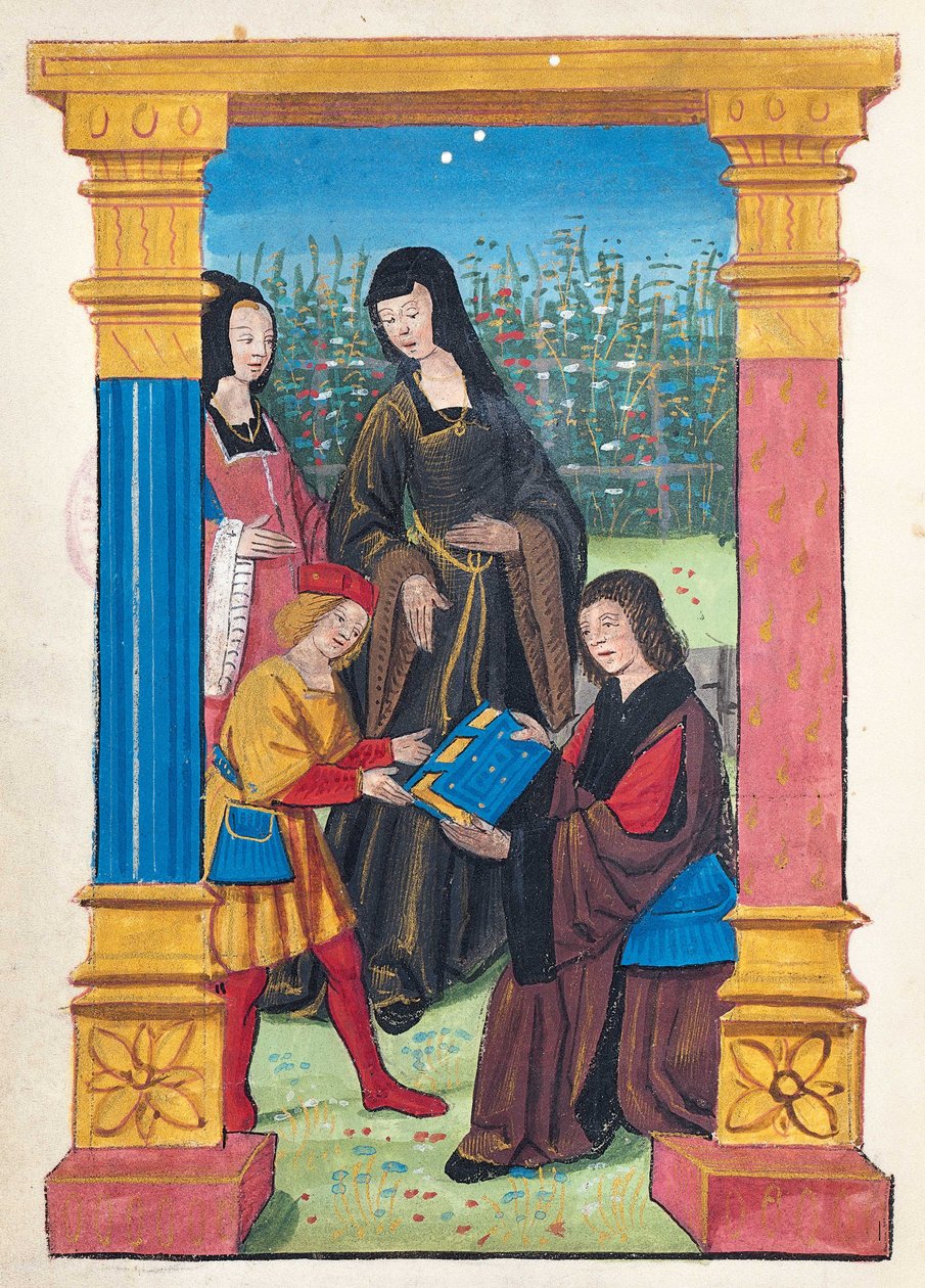 Antoine Vérard bemutatja könyvét François d