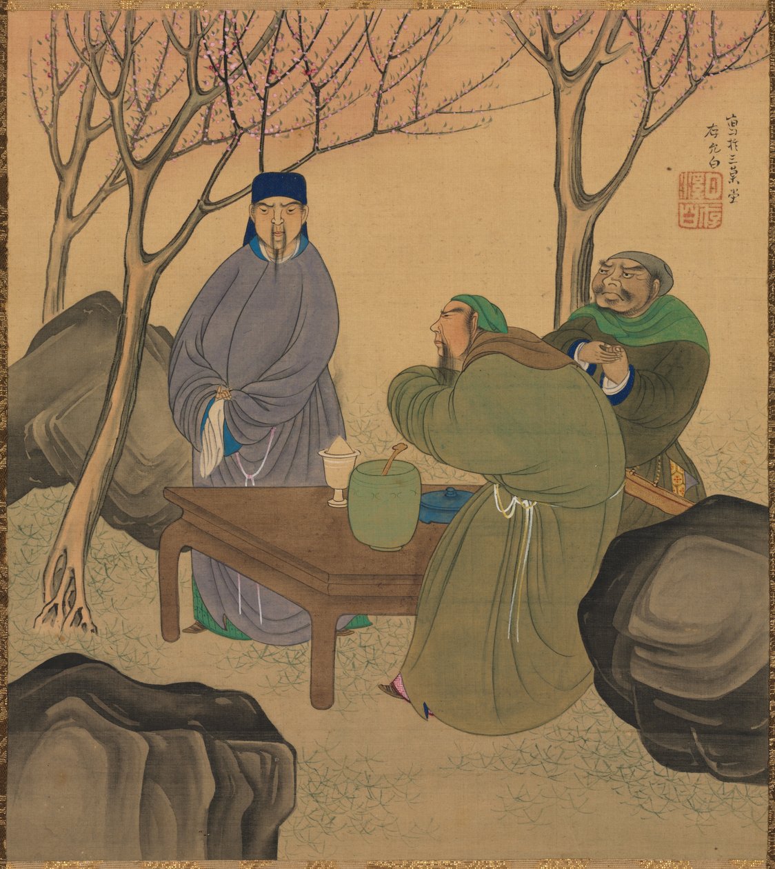 A három királyság romantikája, 1800-as évek alkotó: Matsumura Goshun