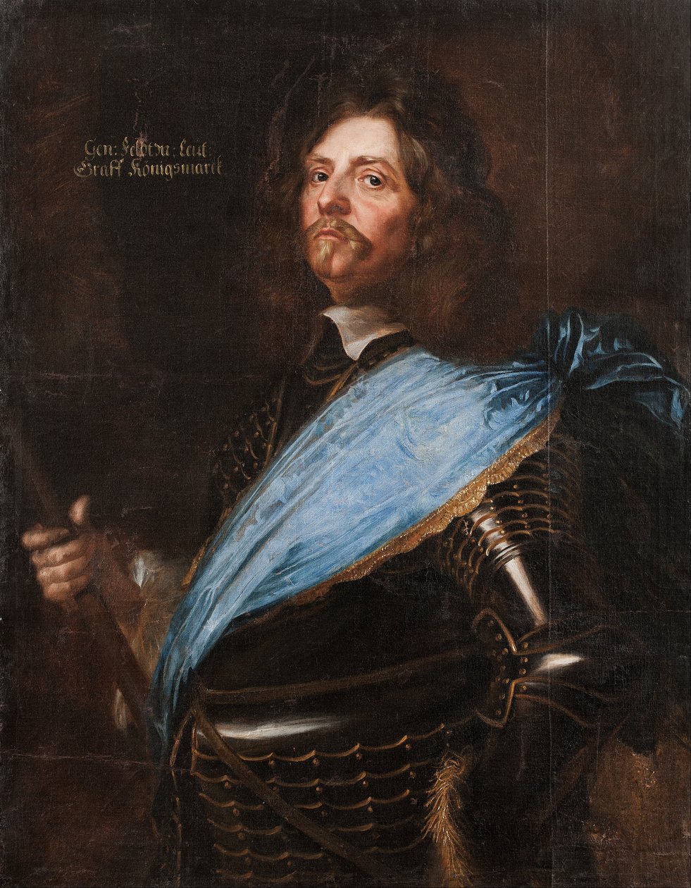 Hans Christoffer von Koenigsmarck gróf tábornagy, 1651 alkotó: Mattaus the Younger Merian