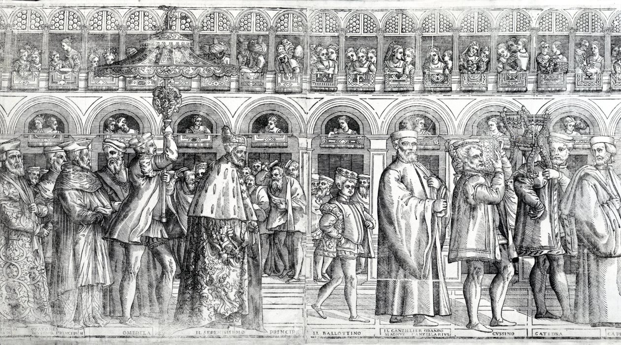 Dogal körmenet, 1555-60 körül (lásd még: 476241-4) alkotó: Matteo Pagani