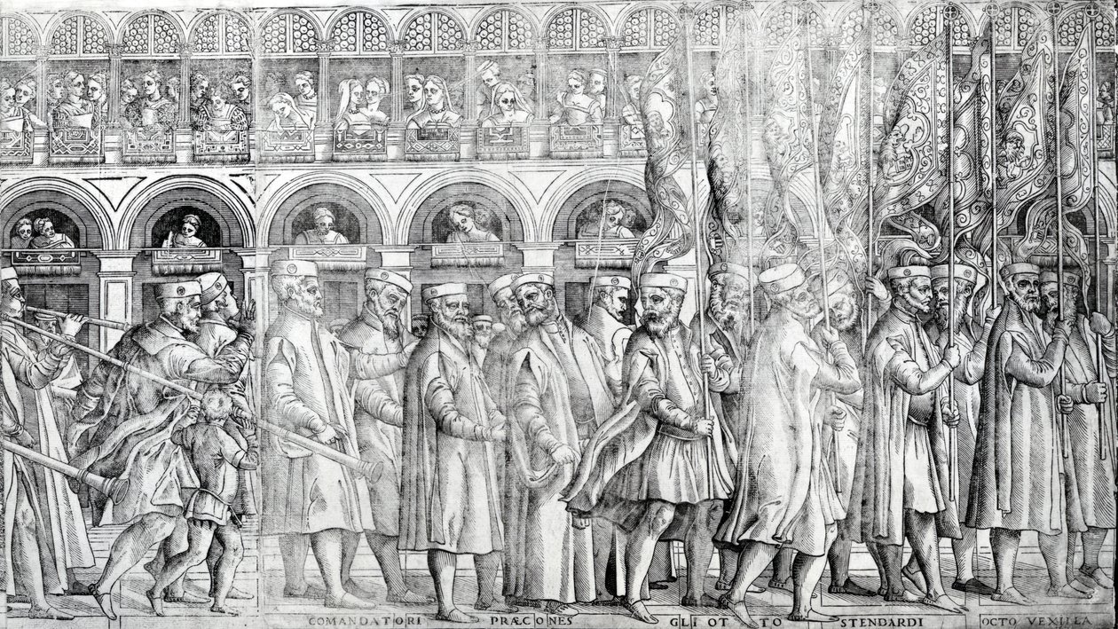 Dogal körmenet, 1555-1560 körül (lásd még: 476242-5) alkotó: Matteo Pagani