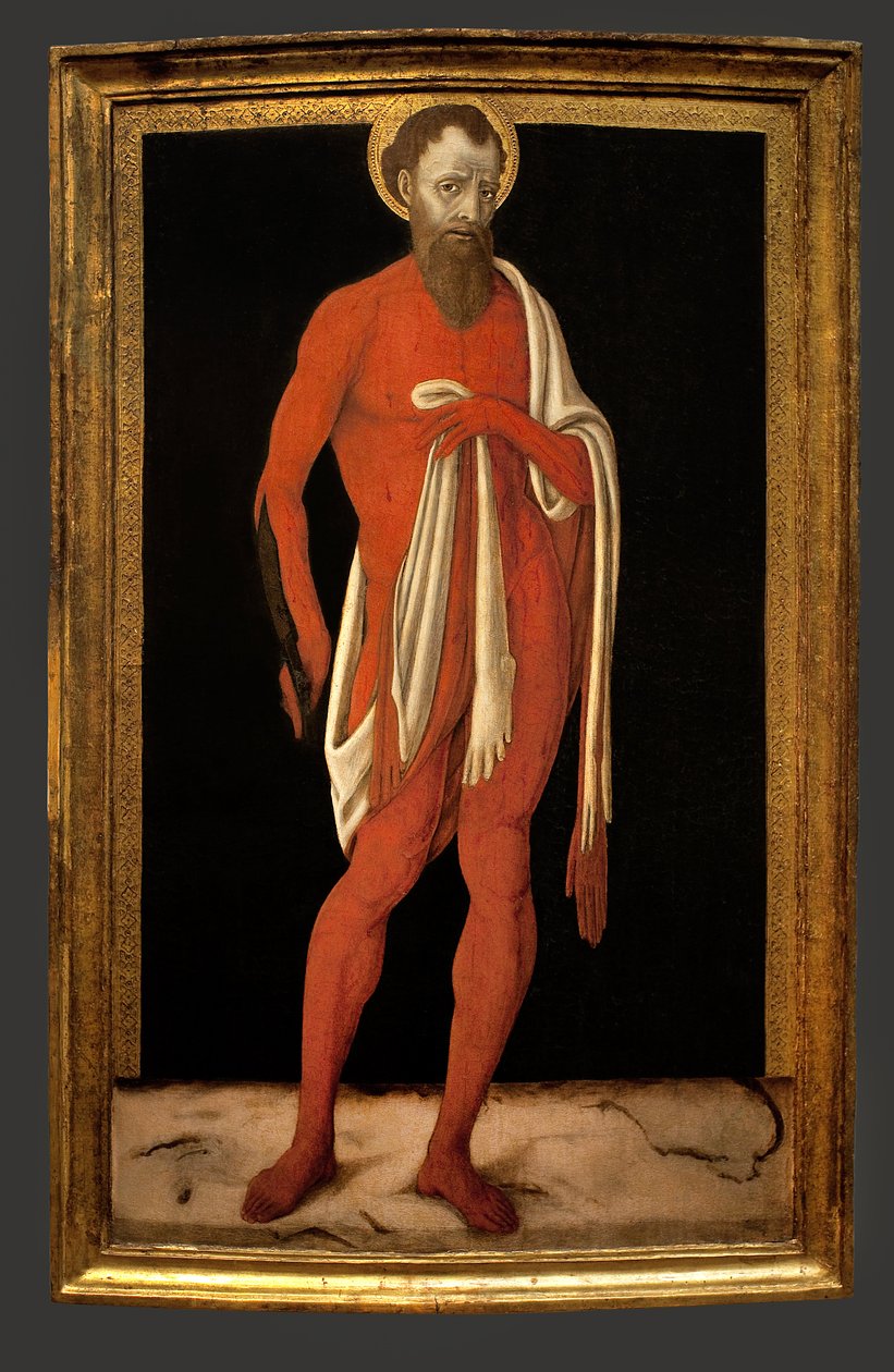 Szent Bertalan apostol alkotó: Matteo di Giovanni di Bartolo