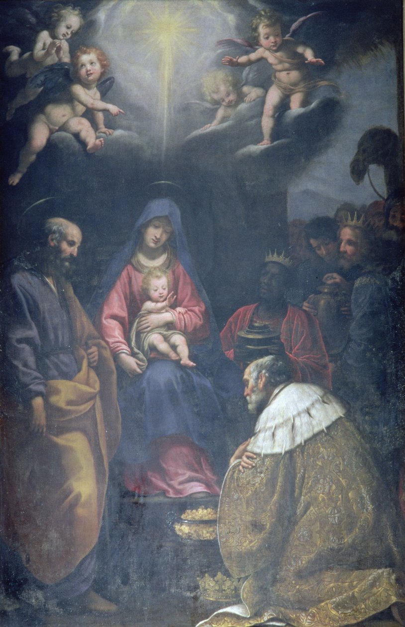 Mágusok imádata, 1629 alkotó: Matteo Rosselli