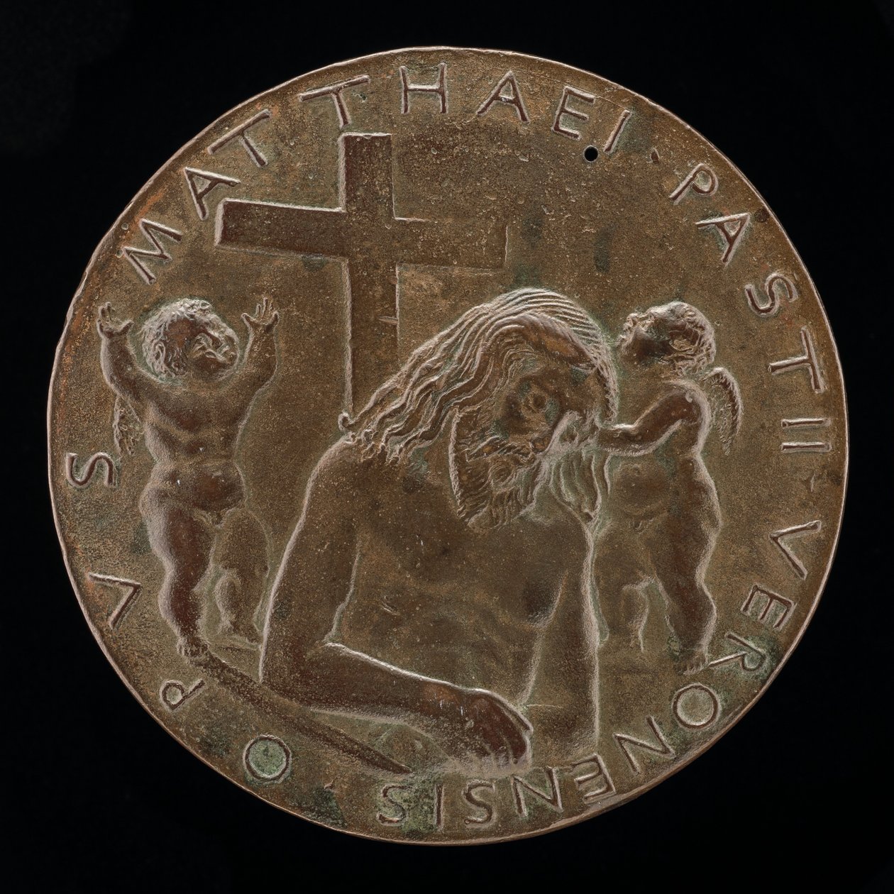 Krisztus a sírban [fordítva], 14461450. alkotó: Matteo di Andrea de Pasti