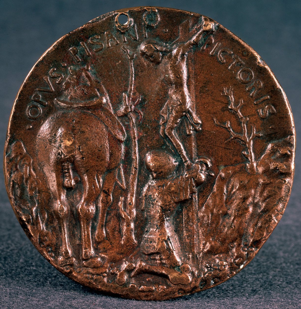 Érem Sigismondo Pandolfo Malatesta dicsőségére Hátlap, 1446. alkotó: Matteo di Andrea de Pasti