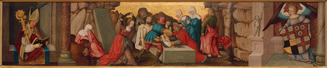 Grablegung Christi alkotó: Matthäus Gutrecht der Ältere