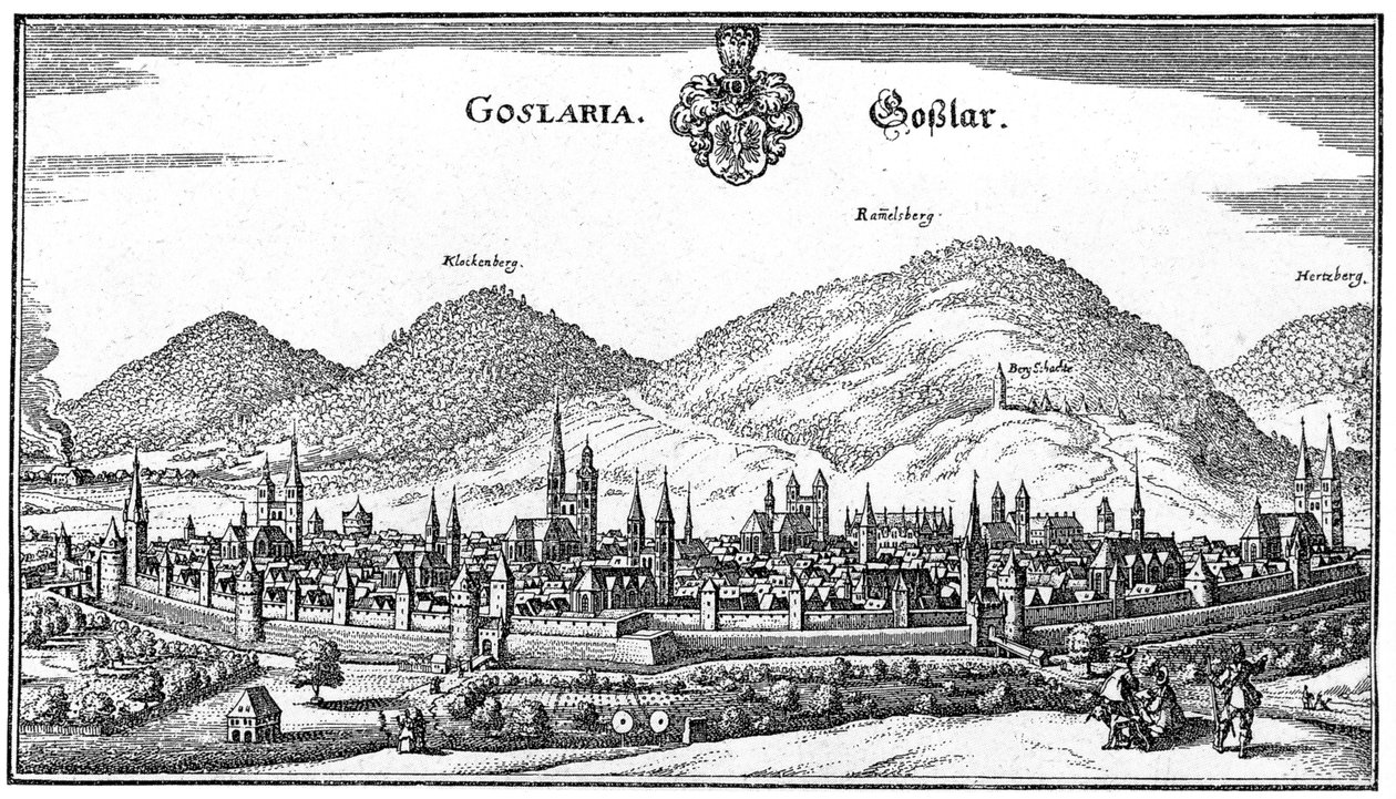 Goslar alkotó: Matthaus Merian