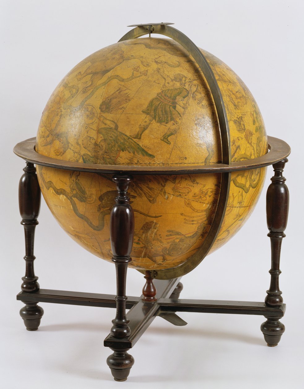 Égigömb, 1636 (fa) alkotó: Matthaus Greuter