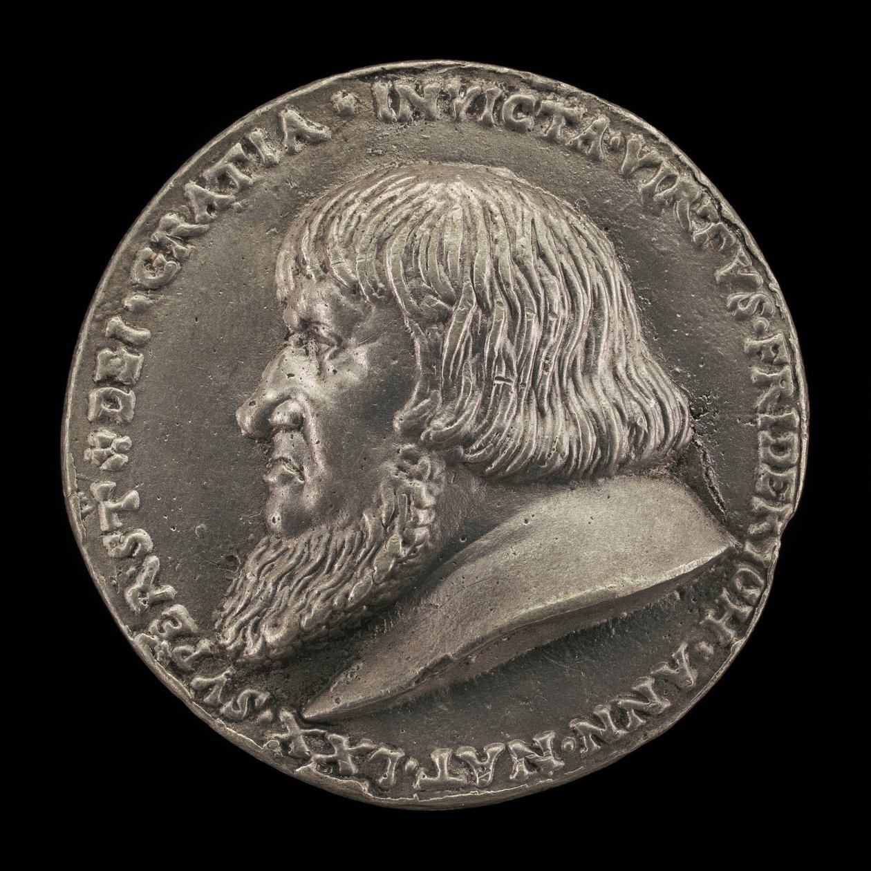 Idősebb Frigyes, 1460-1536, Brandenburg-Ansbach őrgróf 1486 [előlap], 1528. alkotó: Matthes Gebel