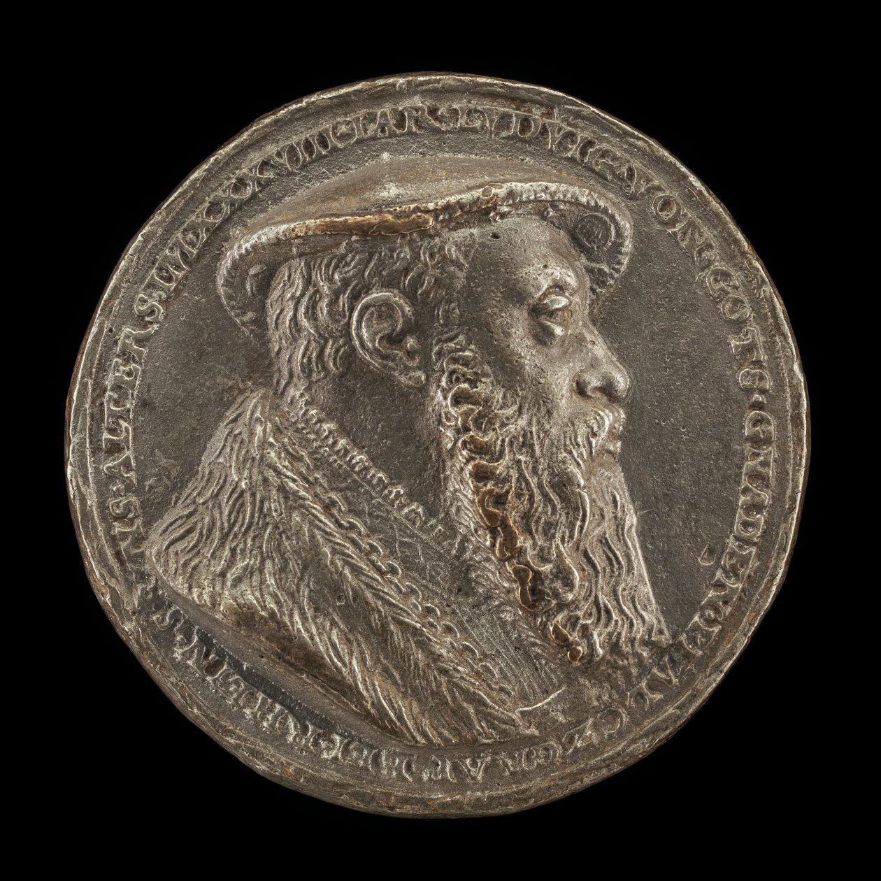 Ludwig X, 1495-1545, bajor herceg 1514 [előlap], 1535. alkotó: Matthes Gebel