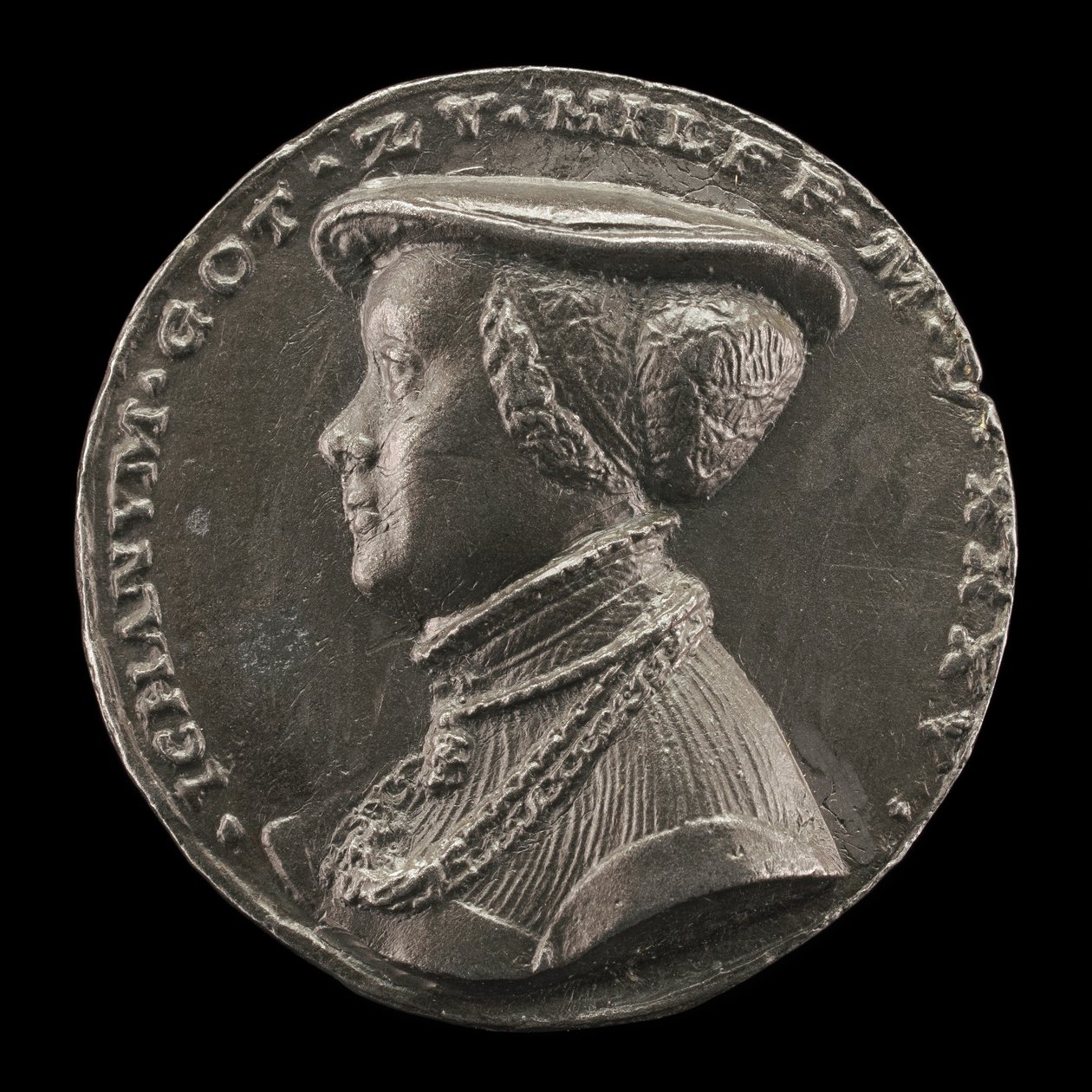 Magdalena Rummel, Lorenz Staiber felesége 1509 [fordítva], 1535. alkotó: Matthes Gebel