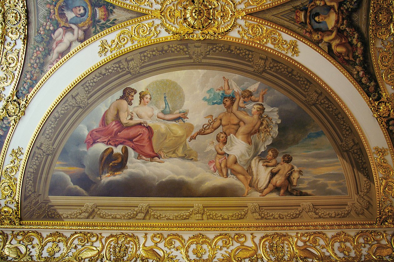 A Jupiter és Juno mítosza, Elizabeth Saloon alkotó: Matthew Cotes Wyatt