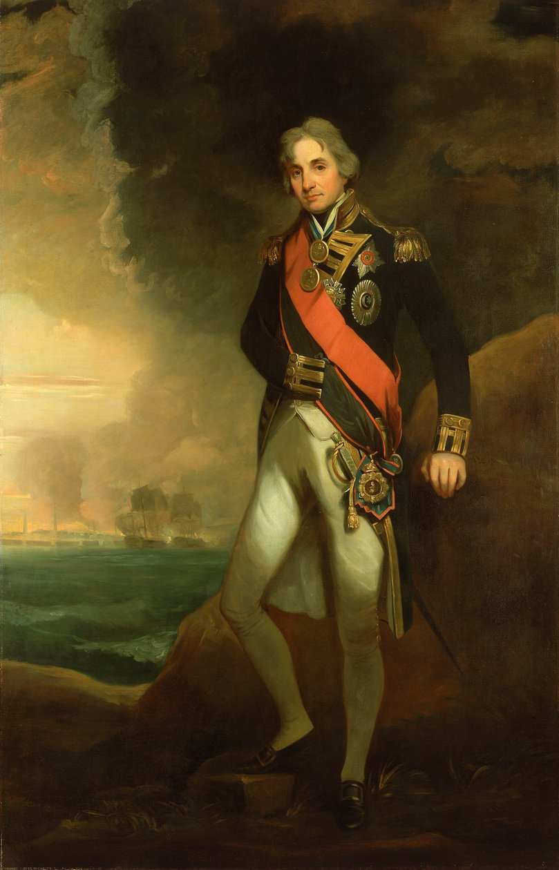 Horatio Nelson ellentengernagy alkotó: Matthew (attr.to) Shepperson
