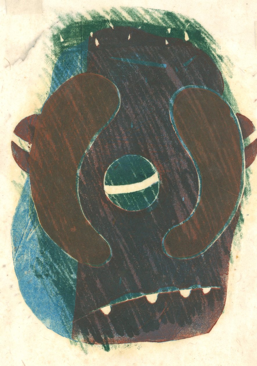 Körömvirág, 2013 (linómetszet) alkotó: Matthew Hilton