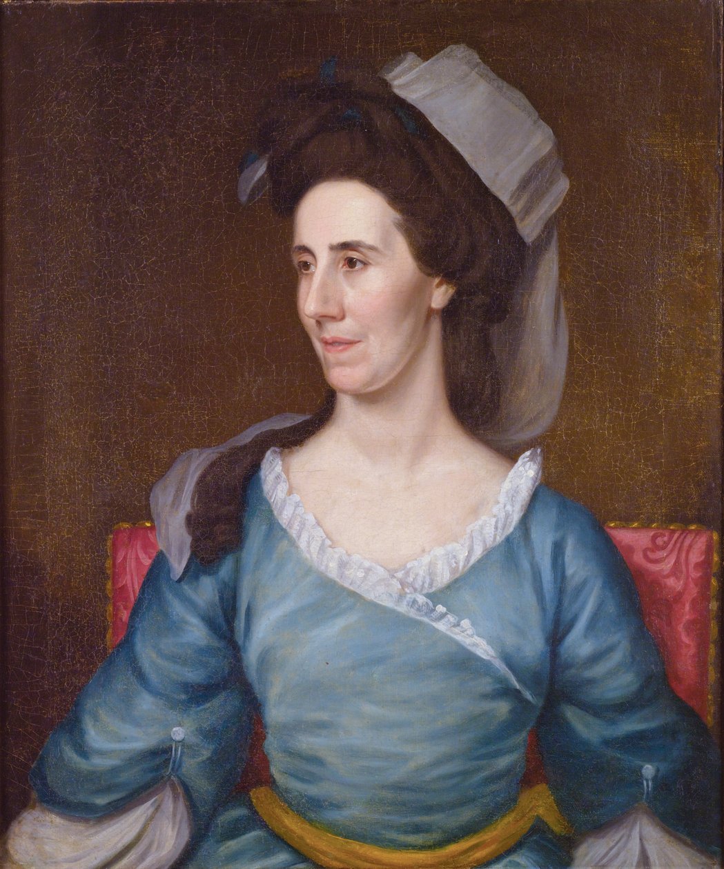 Mrs. Elias Boudinot (Princeton, New Jersey, 1736. július 21. – Burlington, New Jersey, 1808. október 28.) alkotó: Matthew Pratt