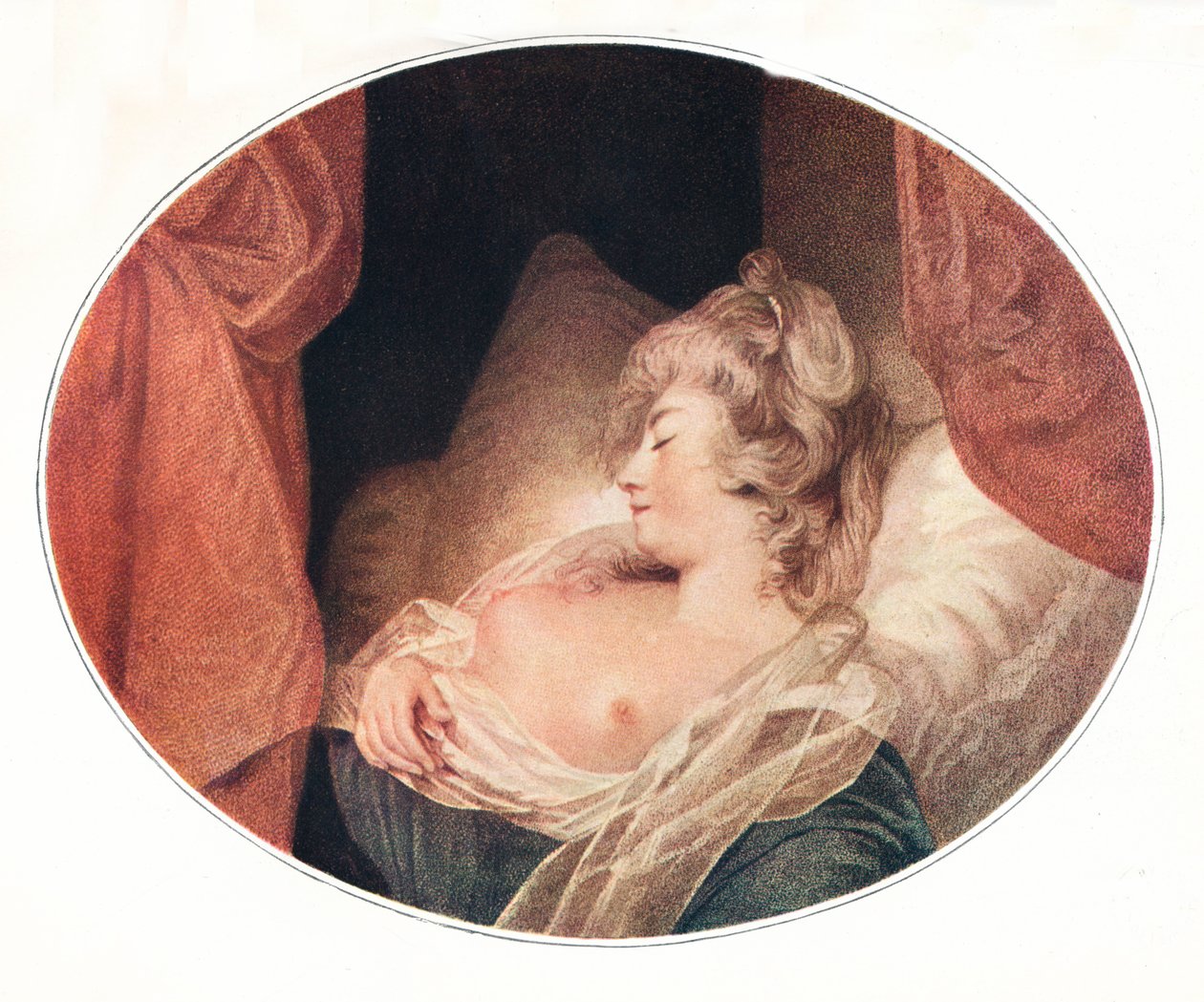 „Fancy Subject”, 18. század, 1911 alkotó: Matthew William Peters