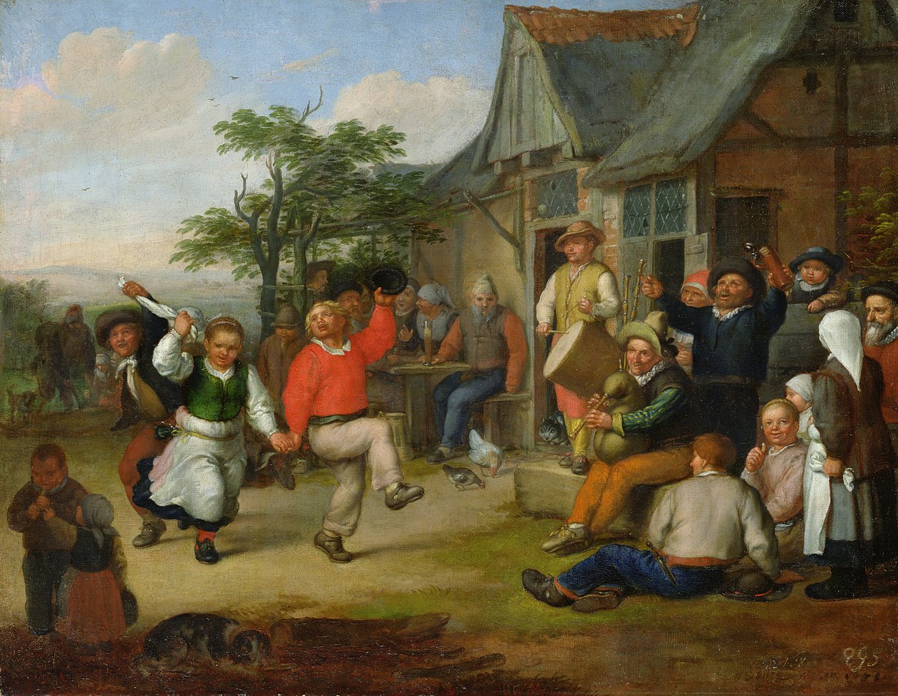 Paraszttánc, 1678 (lásd még: 150652) alkotó: Matthias Scheits