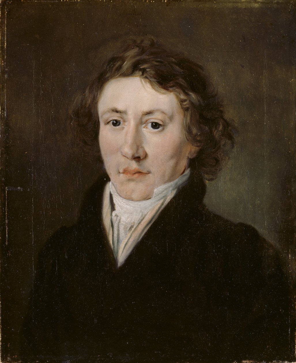Christian August Egeberg orvos portréja alkotó: Matthias Stoltenberg