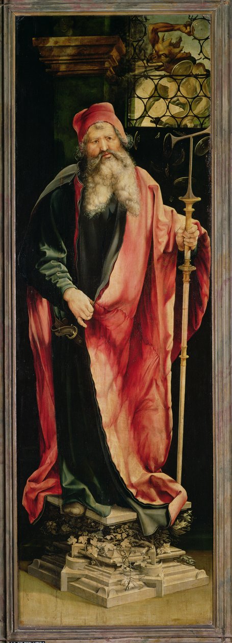 Remete Szent Antal, az Isenheim-oltárról, 1512-1516 alkotó: Matthias Grünewald