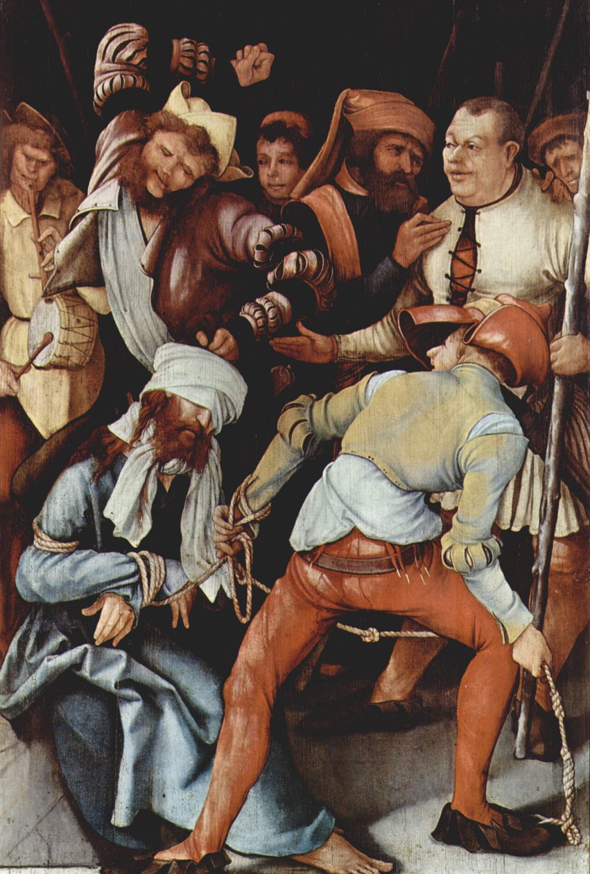 Krisztus kigúnyolása alkotó: Matthias Grünewald