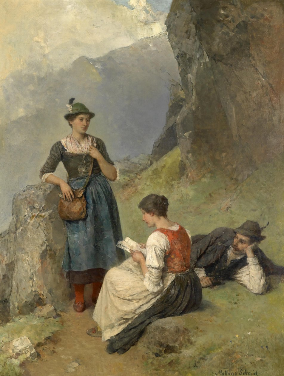 A postás alkotó: Matthias Schmid